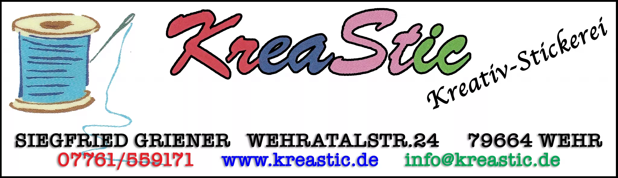 KreaStick - Kreativ-Stickerei